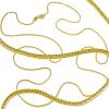 Correntes de ouro amarelo 18k - Esteirinha - Masculina - 60 cm Correntes de ouro amarelo 18k - Esteirinha - Masculina - 60 cm