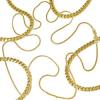 Corrente de ouro amarelo 18k - Groumette - 45 cm