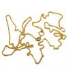 Colar de ouro amarelo 18k - Rabo Raposa - 45 cm - 2CLO0505 Colar de ouro amarelo 18k - Rabo Raposa - 45 cm - 2CLO0505