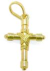 Cruz em ouro amarelo 18k
