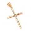 Crucifixo em ouro 3 cores 18k Crucifixo em ouro 3 cores 18k