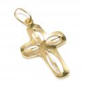 Crucifixos de ouro 18k - Vazado - 2CZO0171