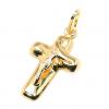 Crucifixo em ouro 18k - Estampa c/imagem - 2CZO0191 Crucifixo em ouro 18k - Estampa c/imagem - 2CZO0191