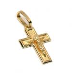 Crucifixo em ouro 18k - Com imagem Crucifixo em ouro 18k - Com imagem