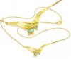 Gargantilha em ouro 18k - Feminina - com esmeraldas Gargantilha em ouro 18k - Feminina - com esmeraldas