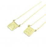 Escapulário em ouro amarelo 18k - 2GRO0190 Escapulário em ouro amarelo 18k - 2GRO0190