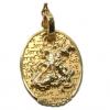 Medalha de São Jorge em ouro 18k com brilhantes Medalha de São Jorge em ouro 18k com brilhantes
