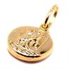 Medalha em ouro amarelo 18k - Agnus Dei