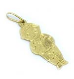 Pingente em ouro amarelo 18k - Boneco Pingente em ouro amarelo 18k - Boneco