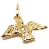 Pingente de ouro amarelo 18k - Pomba Divino Espirito Santo