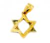 Pingente Estrela de David em ouro 18k