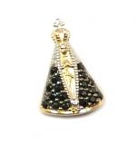 Pingente de N. Sra. Aparecida em ouro 18k - 2PIZ0026 Pingente de N. Sra. Aparecida em ouro 18k - 2PIZ0026