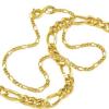 Pulseira de ouro 18k - Groumette 3 x 1