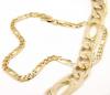Pulseira de ouro amarelo 18k - Elos 4 + 1