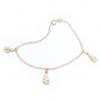 Pulseira infantil em ouro 18k - Elos portugueses
