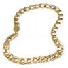 Pulseira de ouro 18k - Groumette semi-oca