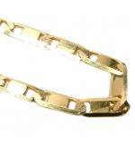 Pulseira de ouro 18k - Cadeado - 2PUO0627 Pulseira de ouro 18k - Cadeado - 2PUO0627