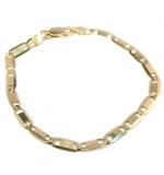 Pulseira feminina em ouro 18k - Lapidada Pulseira feminina em ouro 18k - Lapidada