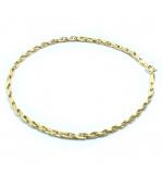 Pulseira feminina em ouro 18k - Palmeira - 2PUO0632 Pulseira feminina em ouro 18k - Palmeira - 2PUO0632