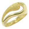 Anel em ouro 18k - Polido e jateado