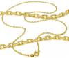 Corrente de ouro amarelo 18k - Elos Lapidados - 45