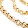 Colar em ouro amarelo 18k - Elos Portugueses - 45 cm