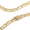 Corrente de ouro amarelo 18k - Maci�a - 60 cm