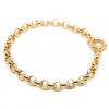 Pulseira em ouro amarelo 18k - Elos Portugueses