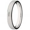 Alian�a anat�mica em ouro branco 18k - Unidade