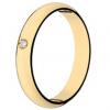 Alian�a de ouro 18k / brilhante - Unidade
