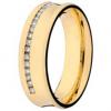 Alian�a ouro 18k c/ brilhantes - Pre�o unit�rio