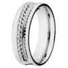 Alian�a em ouro 18k com brilhantes -P. unit�rio