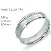 Alian�a em ouro 18k - Fosca - P. Unit�rio