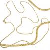 Corrente de ouro amarelo 18k - Groumette - 60 cm