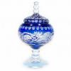 Bomboni�rre de cristal Azul San Carlos 27 cm