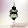 Bomboni�rre de cristal Verde San Carlos 32 cm