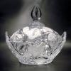 Bomboni�re de cristal Polon�s de 20 cm
