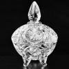 Bomboni�re de cristal Violetta de 23 cm
