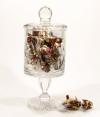 Caixa de cristal Princess & Queen de 23 cm