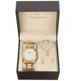Relogio Champion Feminino - CN26019W- Conjunto Relogio Champion Feminino - CN26019W- Conjunto