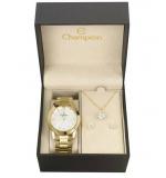 Relogio Champion Feminino - CN26546W- Conjunto