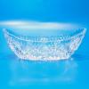 Fruteira de cristal Polon�s Violetta de 8 cm