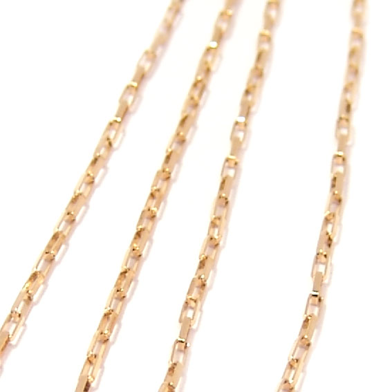 Colar em ouro 18k - Veneziana aberta - 45 cm