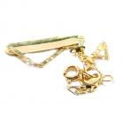 Pulseira feminina de chapa em ouro amarelo 18k - 2PUO0441