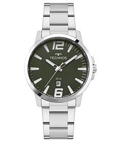 Relógio Technos Masculino Racer Basico Prata - 2115UCN/1V