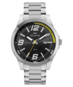 Relógio Technos Masculino Racer Basico Prata - 2115UDT/1P