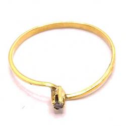 Solitrio em ouro amarelo 18k - 2ANB0126