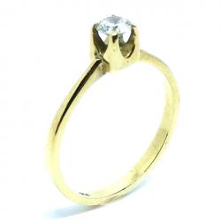 Solitrio em amarelo ouro 18k - 2ANB0208