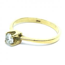 Solitrio em amarelo ouro 18k - 2ANB0208