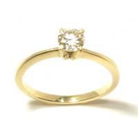 Solitrio em amarelo ouro 18k - -2ANB0216